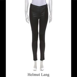 Helmut Lang  A real leather pants , size 4